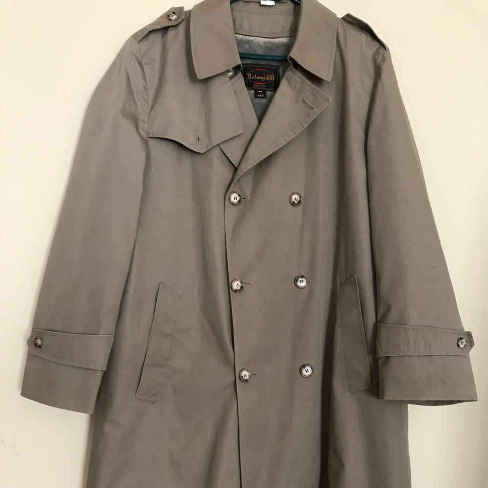 Botany 500 Men's Trench Coat